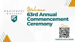 Grossmont College Commencement 2024 Livestream