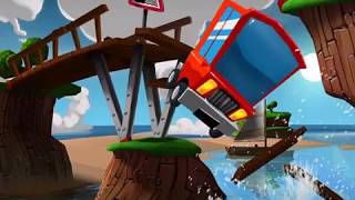 Bridge builder completed level 1 to level 6| very nice |good job