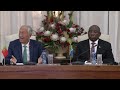 Official Talks  during the Portuguese State Visit to South Africa