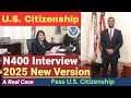 Actual Interview of U.S. Citizenship, Small Talk, N-400 Naturalization Interview & Test, US Citizen