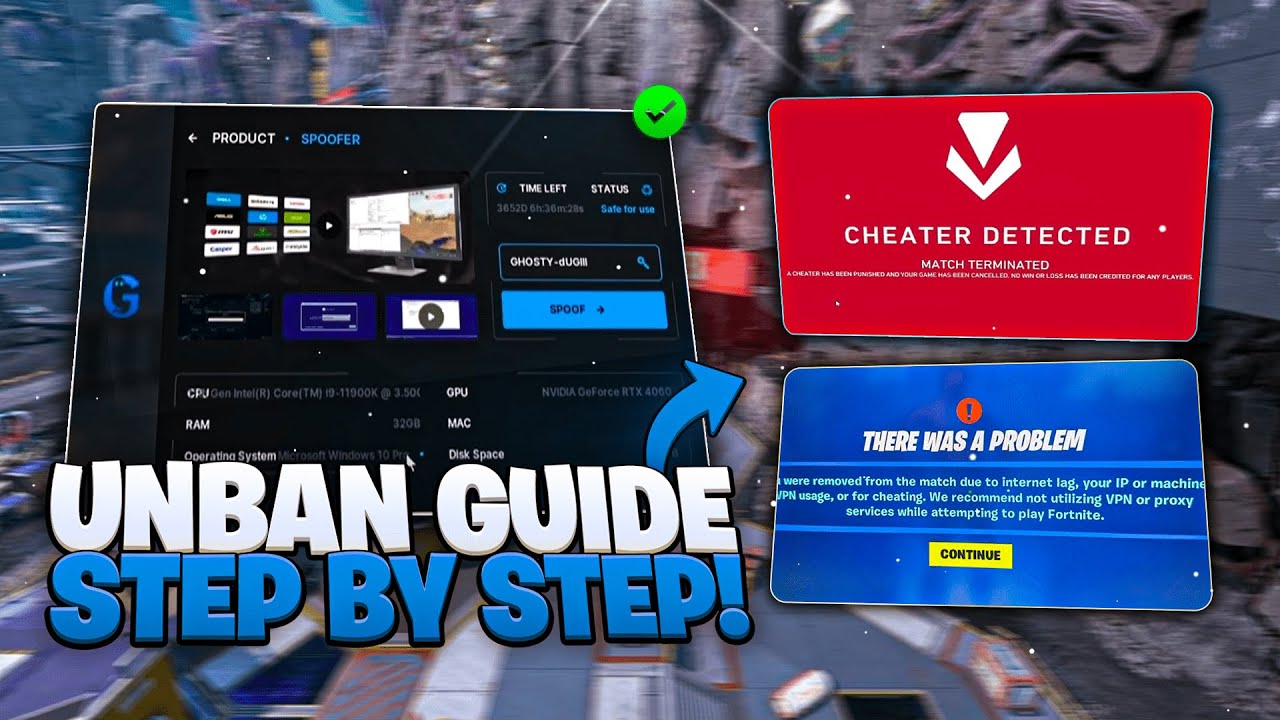 HWID Spoofer: How to Get Unbanned Permanently (Step-by-Step)