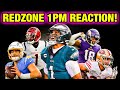 NFL Redzone Week 3 LIVE Reaction 1pm Games