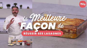 Comment placer les lasagnes ?