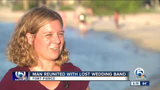 Wedding ring lost in Fort Pierce Inlet found