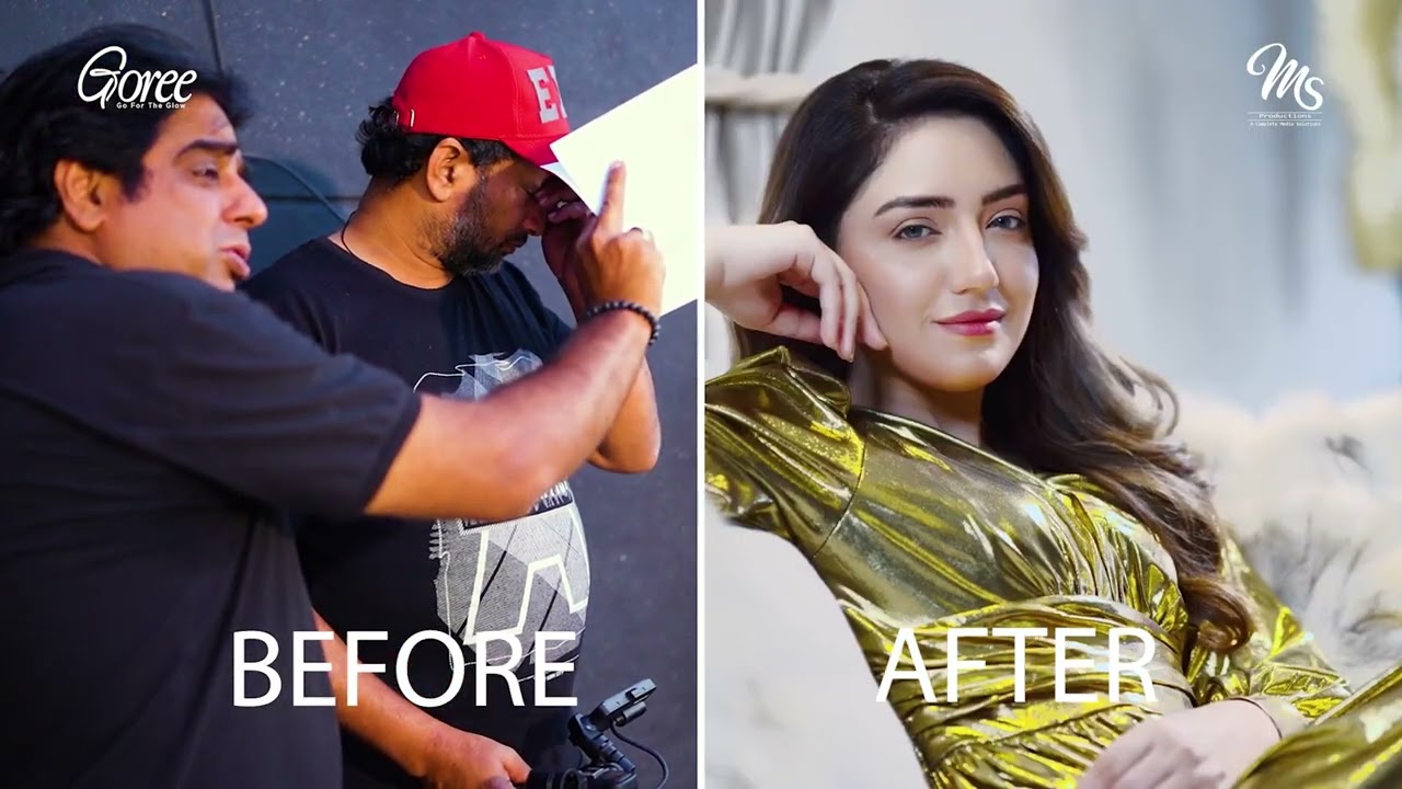 BTS | 24K GOLD CREAM & SERUM | GOREE | MSPRODUCTION | MAJID SIDDIQUI | TVC | MAHEE ALI