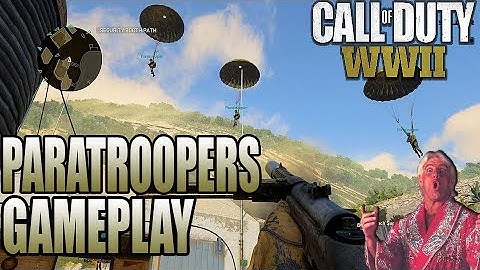 Call Of Duty WW2 Beta Gameplay | COD WW2 Paratroopers Multiplayer Gameplay