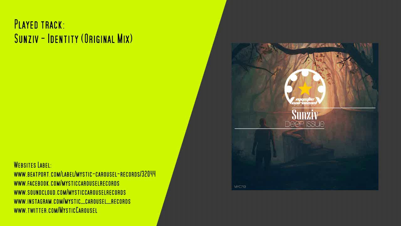 Watch Sunziv - Identity (Original Mix) on YouTube Watch Sunziv - Identity (Original Mix) on YouTube