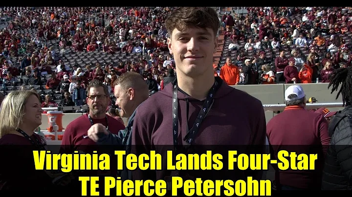 Virginia Tech Lands Four-Star TE Pierce Petersohn | Penn State Flip Explained