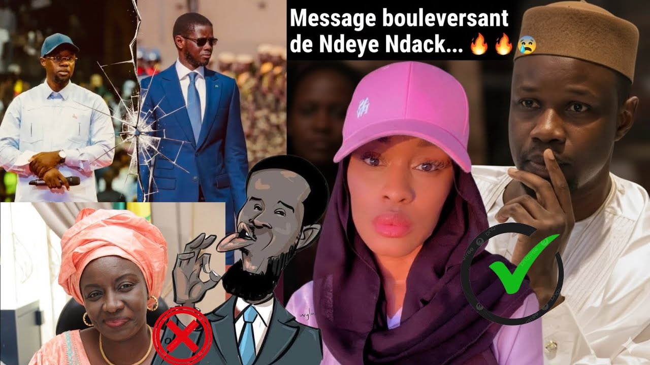 Le message triste et puissant de Ndeye Ndack Touré à Sonko : ‘Je ne t’abandonnerai jamais’ 😢🇸🇳