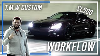 Mercedes-Benz SL500 ⚜️ T.M.W Custom - Workflow & Presentation