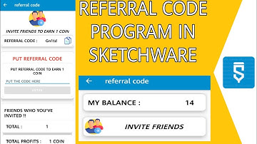 Referral Code Program in Sketchware