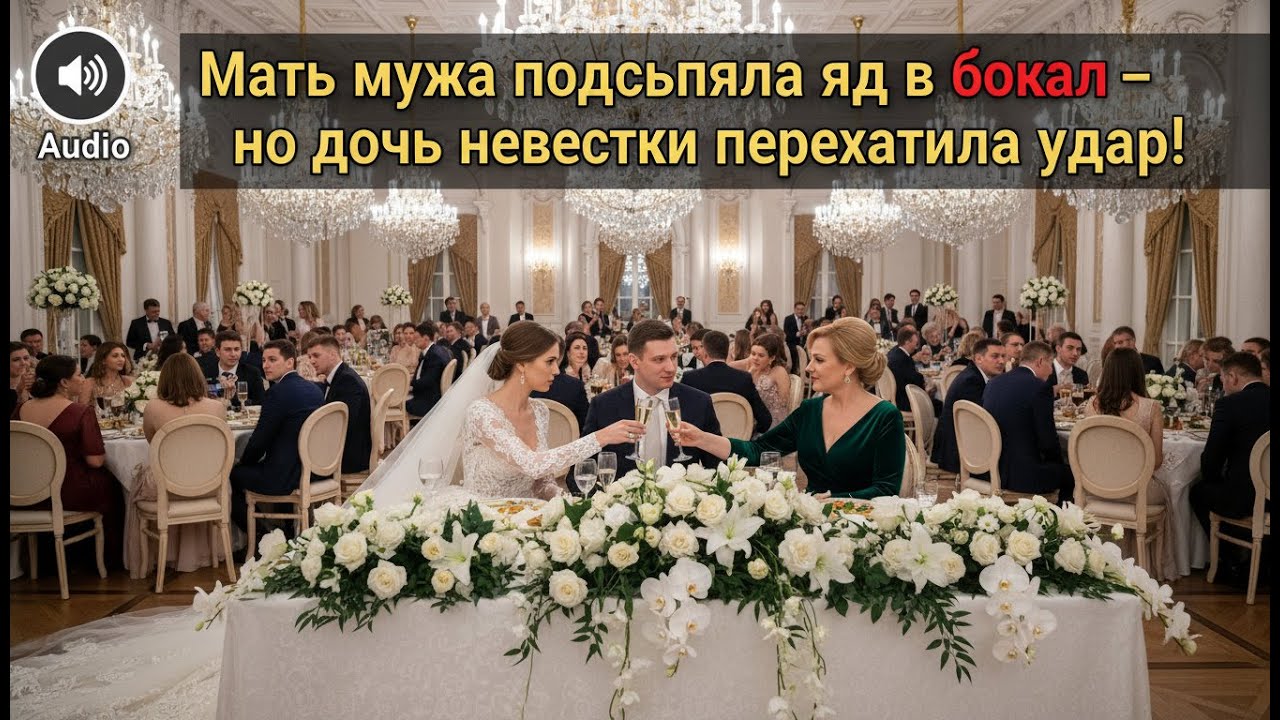 СВАДЕБНЫЙ ТОСТ СТАЛ ХАОСОМ: ПОДМЕНА БОКАЛОВ РАСКРЫЛА ПРЕДАТЕЛЬСТВО
