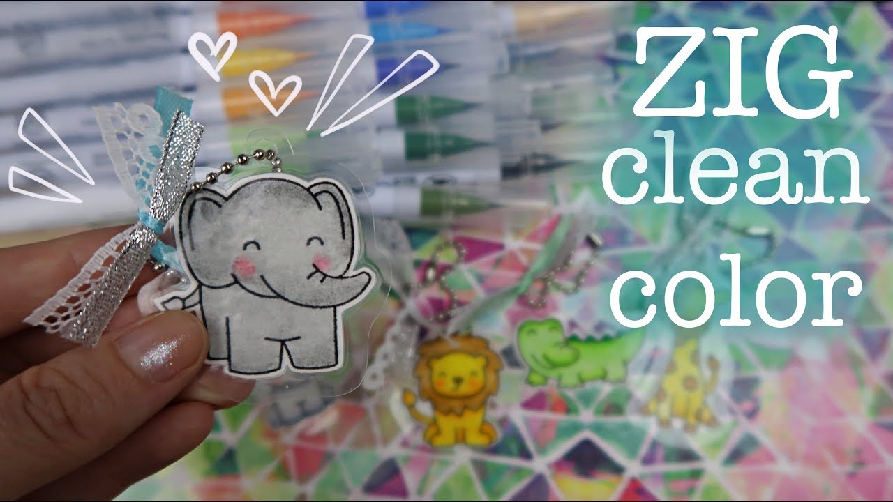 Zig Clean color - ADORNOS DIY CON SELLOS PLASTIFICADOS ▷ LAWN FAWN