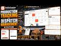 Production Tracking and Dispatch Management System Web App
