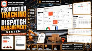 Production Tracking and Dispatch Management System Web App