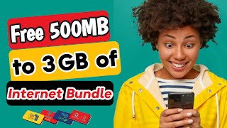 HOW TO GET FRÉË 500MB TO 3GB OF INTERNET BUNDLE EVERY DAY (💯working ) screenshot 4
