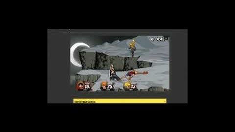 Luffy Showcase (Super Smash Flash 2)