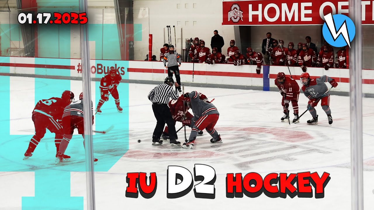 D2 Hockey (2025) Indiana Hoosiers vs The Ohio State Buckeyes - IU GOAL ...