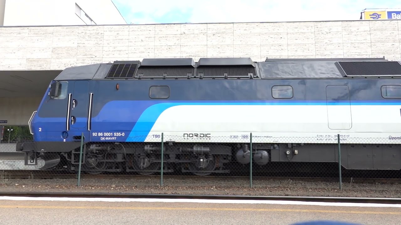 ME 1535 dízelmotorjának beindítása Balatonfüreden.