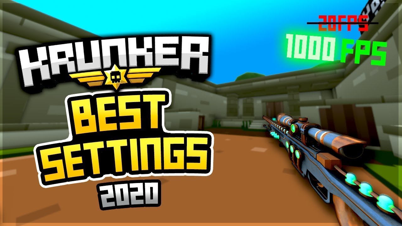 BEST Krunker Settings! Streamer Settings YouTube