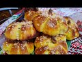 😋👍🍁🍂🎃 Осінні булочки - гарбузики з начинкою. СМАЧНО! Pumpkin buns with filling.