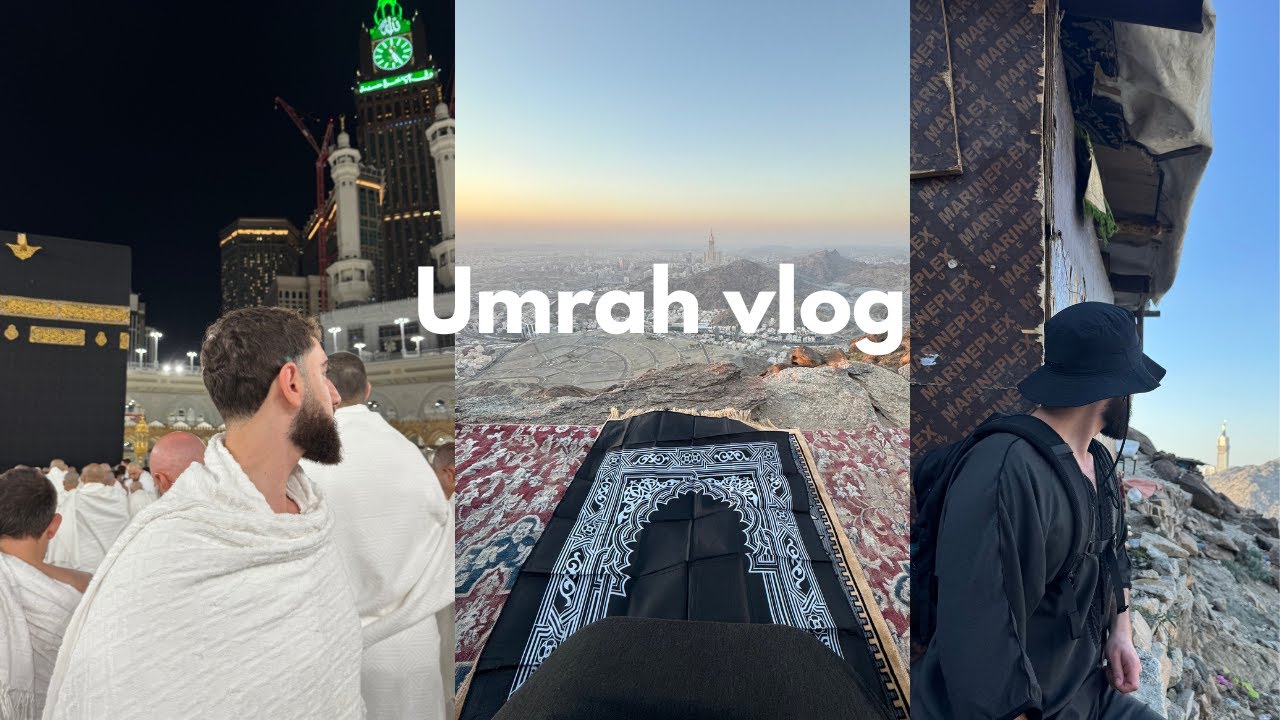 Umrah, day one hijrah walk vlog