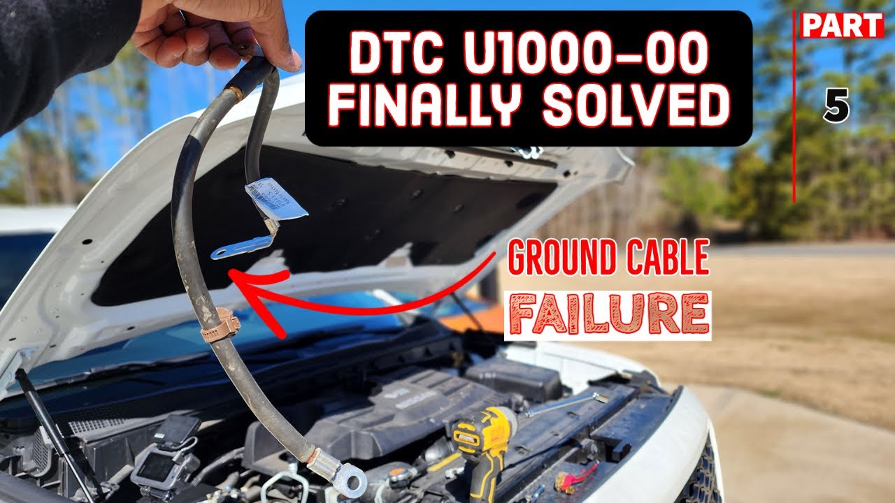 2019 Nissan Titan | U1000 | Battery Ground Cable Pt 5 - YouTube