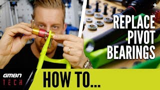 How To Replace Frame Bearings Using A Bearing Press | MTB Maintenance