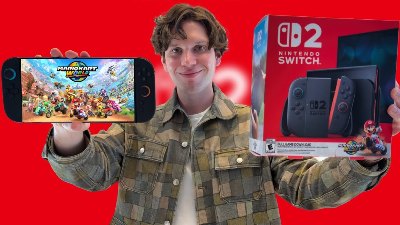 I Played the Nintendo Switch 2 Early For an Entire Day! - YouTube