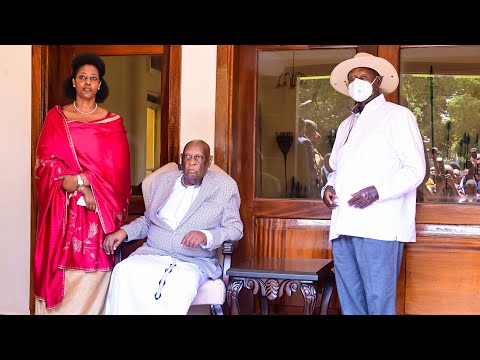 Museveni Visits Bunyoro King Omukama Dr Solomon Gafabusa Iguru I At Karuzika Palace Hoima City 