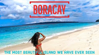 The Philippines Part 2 - Boracay, Henann Lagoon, Helmet Diving & Island Hopping by The Emans 1,485 views 4 years ago 13 minutes, 19 seconds