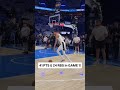 Wemby before tonights game 2 (WCF) against OKC Thunder in Paycom Center