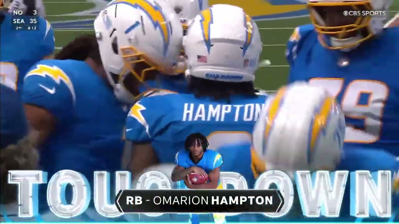 MADDISON BEER EFFECT WORKING ON HERBERT Denver Broncos v Los Angeles Chargers | 25 NFL Season Week 3