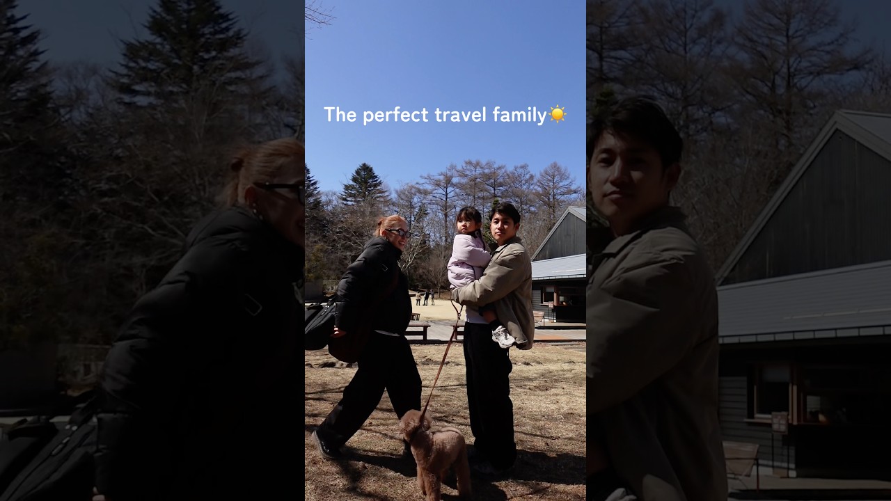 【家族旅行のリアル】この役割分担で旅行楽しめてます🤣✨　#家族旅行 #theperfecttravel