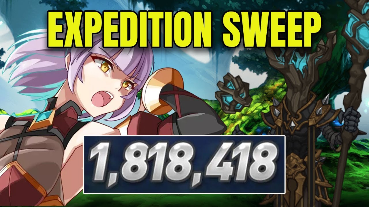 Earth Expedition Level 3 Manual One-Entry for Sweeping - Epic Seven