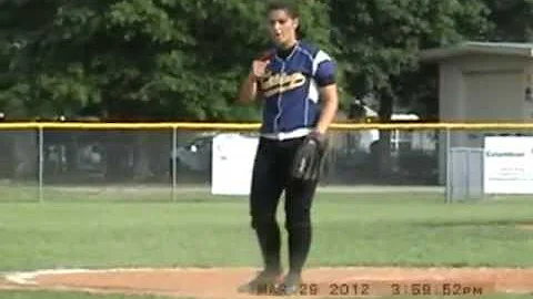 carrie hebert softball 2012