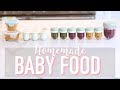 HOW TO MAKE BABY FOOD: HOMEMADE PUREES | Angela Lanter