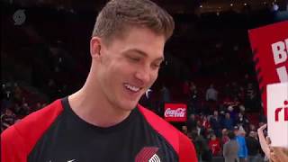 Meyers Leonard - meyers leonard it was a fun game tonight january