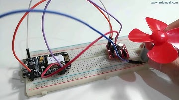 คลิปวีดีโอสอน Arduino ESP8266 NodeMCU Motor : ESP8266 ควบคุมมอเตอร์