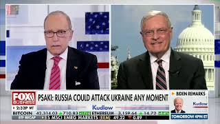 General Kellogg joined Kudlow to discuss national security and tension between Russia and Ukraine