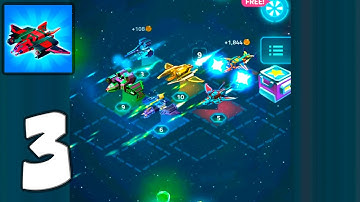 Merge Space Ships - Mobile Gameplay Walkthrough Part 3 (iOS, Android)
