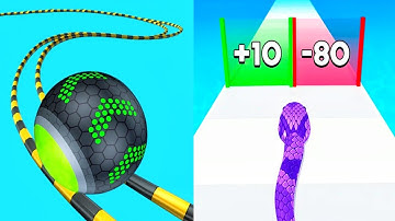 Going Balls vs Action Balls | Snake run Race | Snake Clash SpeedRun Gameplay walkthrough Part 1