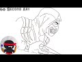 How To Draw Scorpion | Mortal Kombat