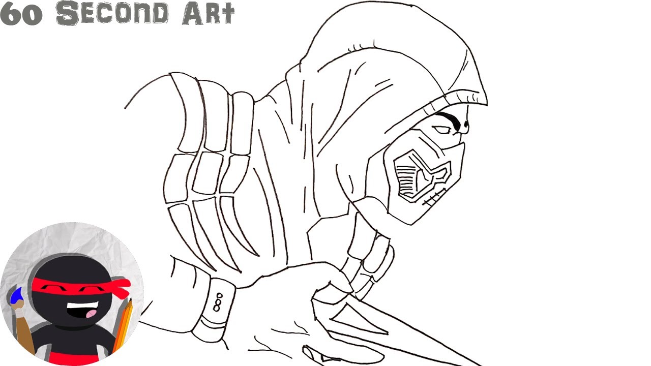 Rosario Carmina - Scorpion (MKX) Drawing