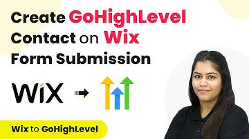 How to Create GoHighLevel Contact on Wix Form Submission