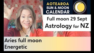 Full moon 29 September – Astrology New Zealand Aotearoa 2023