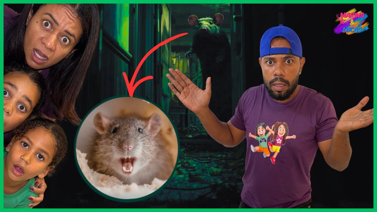 MARINA & LUCAS- UM BIXO ESTRANHO NOS ACORDOU AS 3H DA MANHÃ!😱