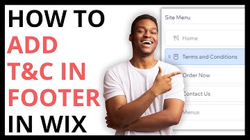 How to Add Terms and Conditions in Footer in Wix [QUICK GUIDE]