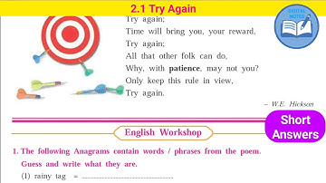 try again english workshop । 2.1 try again english workshop #class8 #learnenglish #8thclass