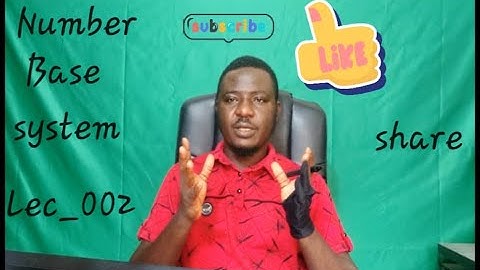 SS1 number base system lec002 Conversion from other bases to base 10